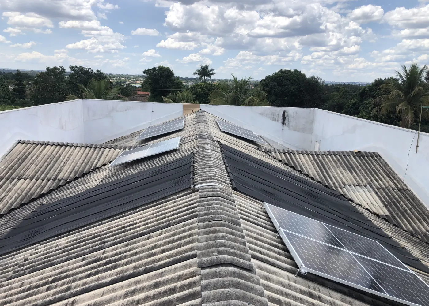 Projeto de energia solar executado pela Mavo em Brasília