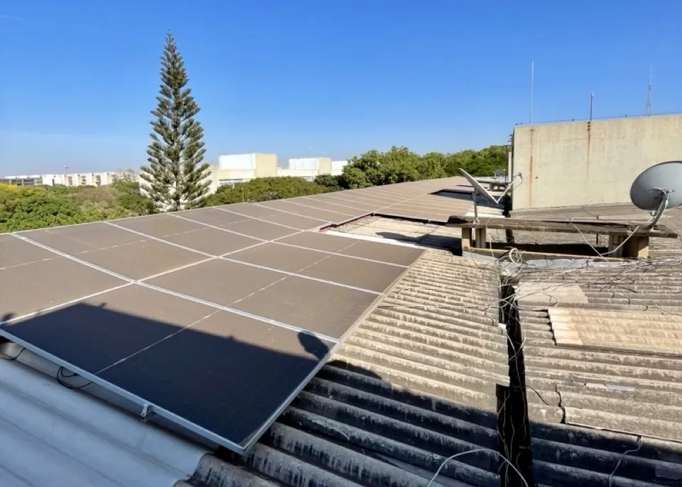 Projeto de energia solar executado pela Mavo em Brasília