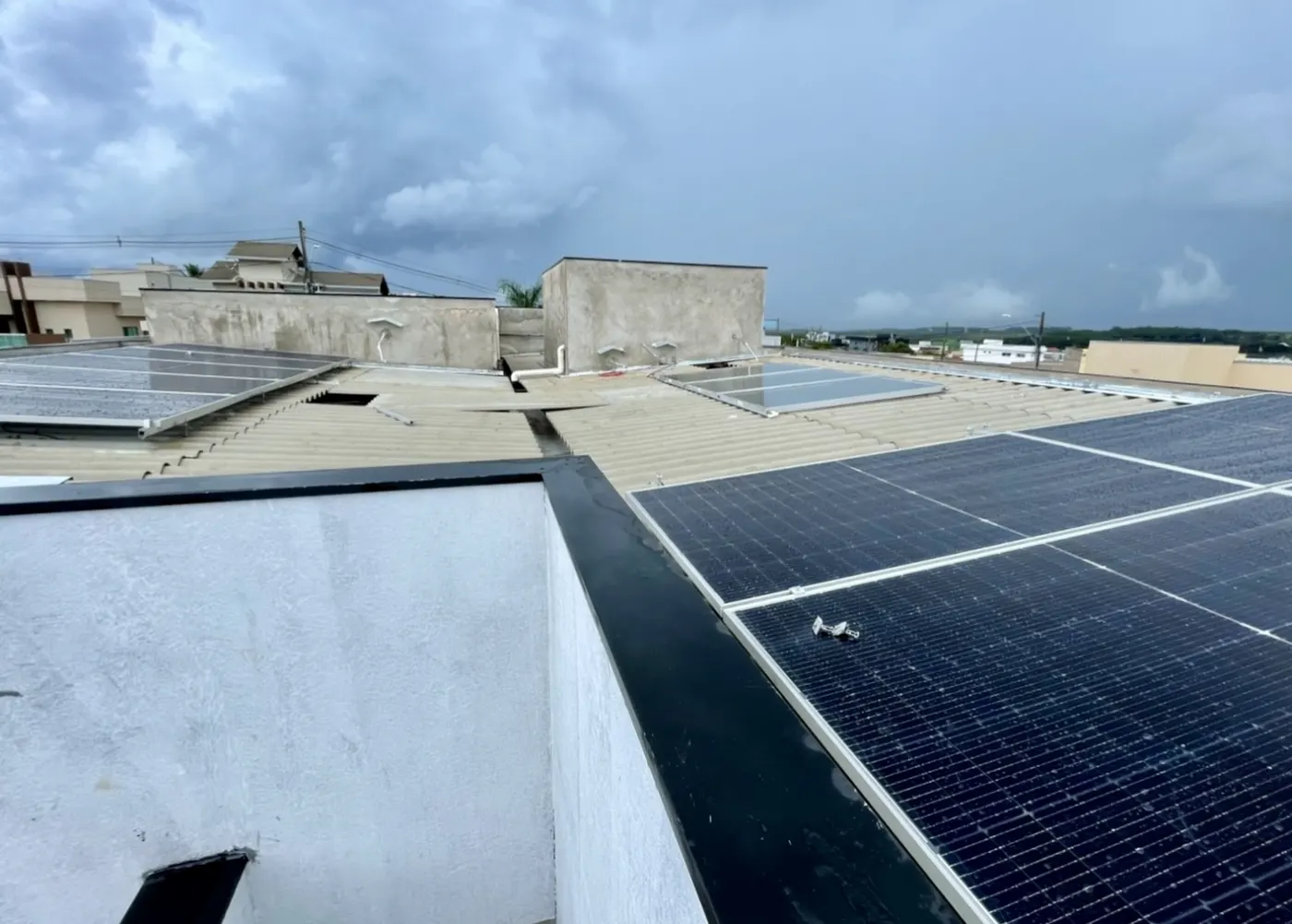 Projeto de energia solar executado pela Mavo em Brasília