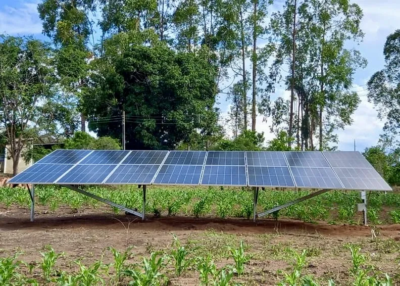 Projeto de energia solar executado pela Mavo em Brasília