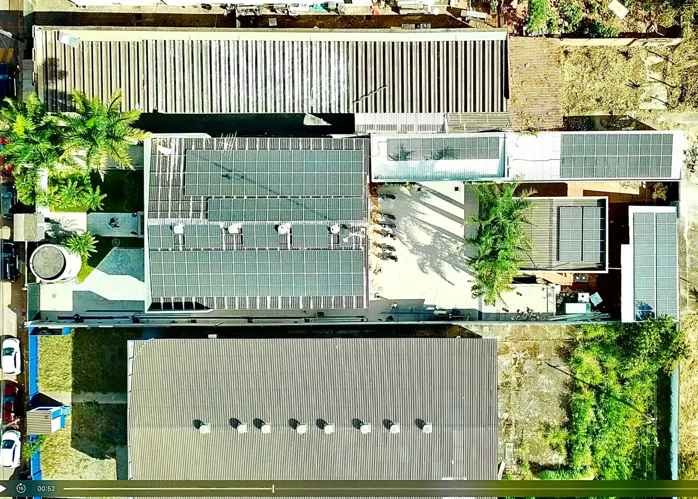 Projeto de energia solar executado pela Mavo em Brasília