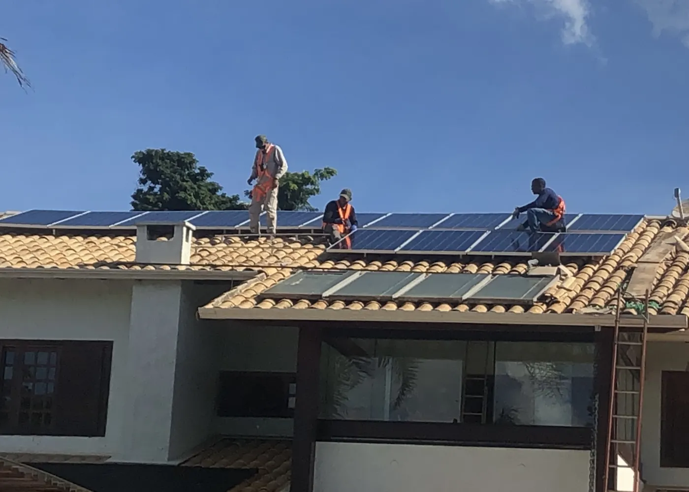 Projeto de energia solar executado pela Mavo em Brasília