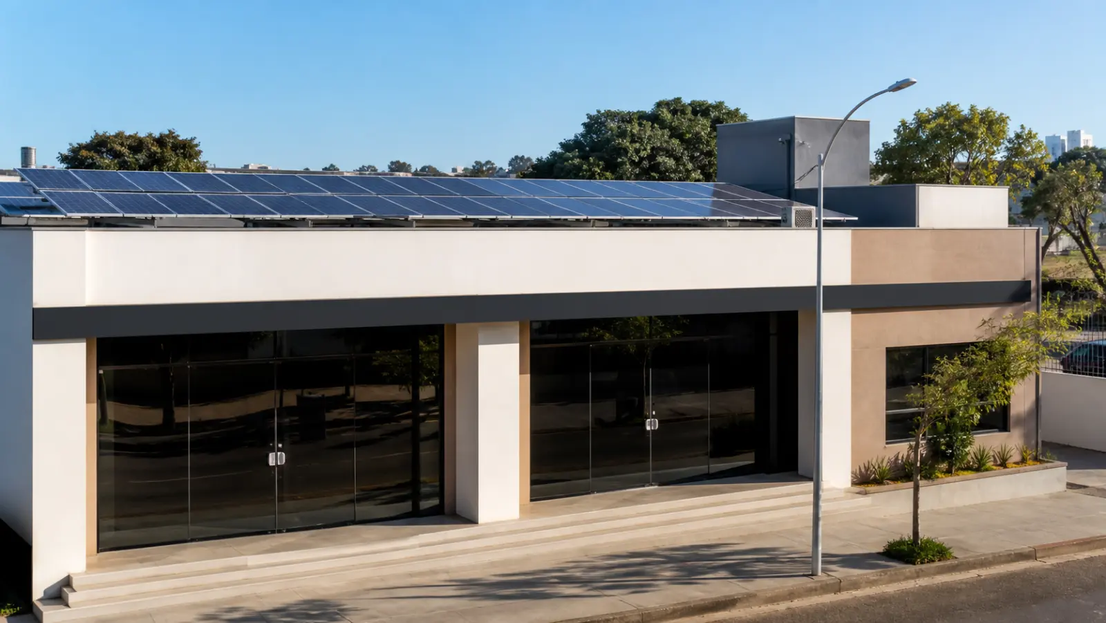 Imóvel comercial com sistema de energia solar no Distrito Federal