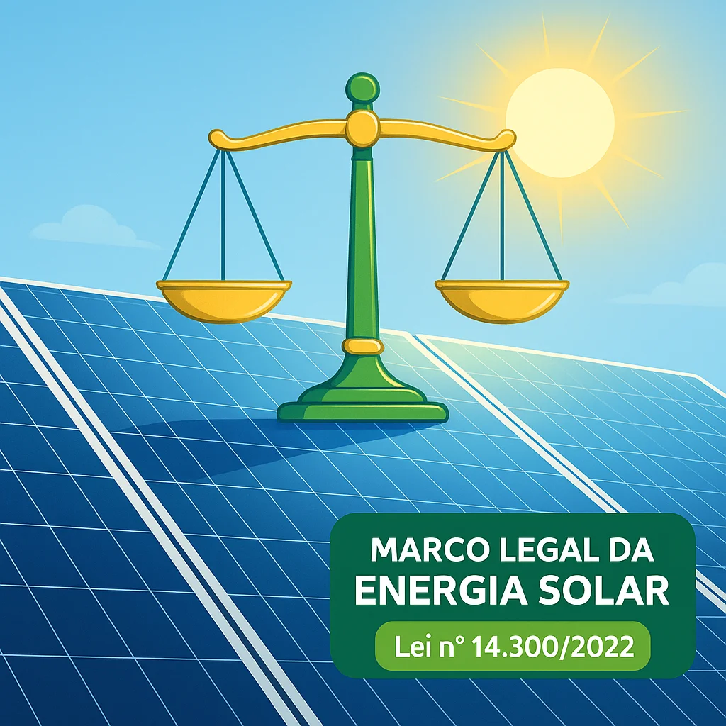 A energia solar e o marco legal
